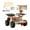 Khaki2, variant on syligr Solar Powered Mars Rover for Kids Ages 8+ STEM Science Experiment Kits 1 Set Wood Material 5.1x4.9x4.7 Inch DIY Assembly Model Educational Gift for Boys Girls
