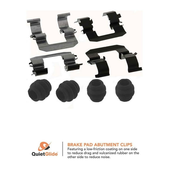 Carlson H5813Q Rear Disc Brake Hardware Kit