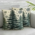 thumbnail image 3 of GOSMITH  Christmas Trees Snowflake Throw Pillow Covers Winter Holiday Cushion Case Decoration for Sofa Couch, 3 of 5