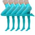thumbnail image 1 of Medias de seda para mujer, 3 piezas, talla grande, para Halloween y Navidad, color caramelo, accesorios de fiesta, color liso, 1 of 1