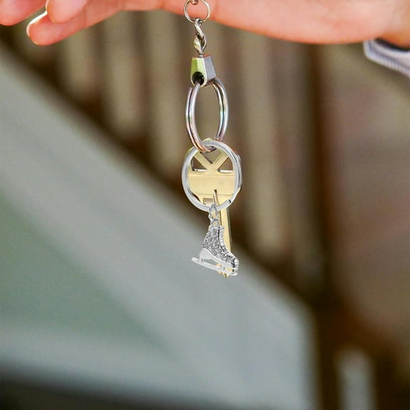 Niceauty Roller Skates Accessories Zinc Alloy Key Chain for Skating Enthusiasts 1 Pcs