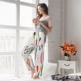 thumbnail image 5 of Lsque Happy Easter Print Women's Pajama Pants, Lounge Pant - Comfortable Home Wear,Elastic Waistband, Stylish Design-Small, 5 of 6
