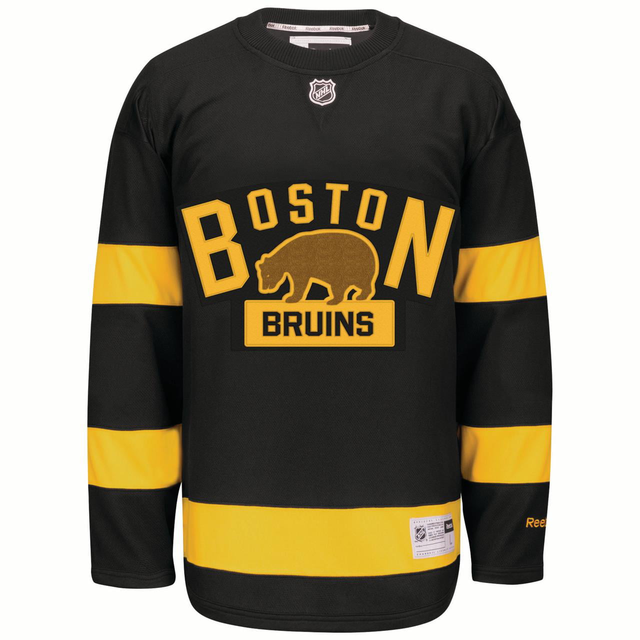 Boston Bruins Black 2016 Winter Classic 