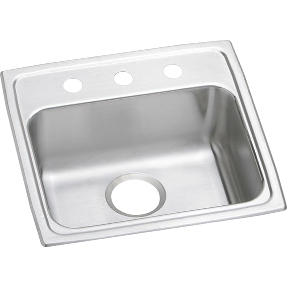 SS 19x18x6.5 Single Drop-in ADA Sink