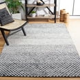thumbnail image 2 of SAFAVIEH Micro-Loop Arnold Diamond Area Rug, Black/Ivory, 6' x 9', 2 of 8