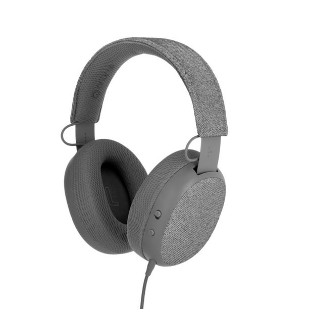 Audífonos Onanoff Fokus con cancelación de ruido ideales para home office, trabajo en casa y concentración color Gris