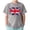 1-Grey537, variant on Tween Boys UK Flag Graphic T Shirt Vintage Short Sleeve Daily Tee Shirt Pullover Top
