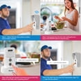 thumbnail image 2 of Timbres de intercomunicación inalámbricos para el hogar y el aula, Wuloo Intercomunicador Timbre electrónico resistente al agua con alcance de 1/2 milla, 3 niveles de volumen, batería recargable, incl, 2 of 5