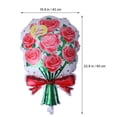 thumbnail image 2 of unbranded 6Ud Globos Decorativos De Aluminio Con Flores De Rosa Para Fiestas Y Eventos Especiales, 2 of 7