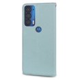 thumbnail image 7 of PU Leather Wallet Case for Motorola Moto G31 / G41, Kickstand Magnetic Flip Case with Card Slots for Women Girls, Wrist Strap Cover for Motorola Moto G31 / G41 6.4 Inch,Blue, 7 of 7