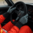 thumbnail image 2 of New Nomex & Leather Car Racing Gloves Fire Retardant,Driving,Flying,Driver,Pilot, 2 of 4