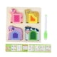 thumbnail image 1 of Rompecabezas de madera para combinar colores y formas, para niños y niñas. C, 1 of 9