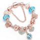 thumbnail image 1 of BAOPON 2019 amor corazón encanto pulseras y brazaletes para mujeres joyería DIY Marano cuentas fina pulsera amante esposa boda joyería Fivean unisex, 1 of 2