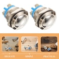 thumbnail image 3 of RENACLIPY 3Pcs Metal Wired Doorbell Button Replacement Easy Install Push Button for Home Use, 3 of 7