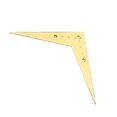 thumbnail image 3 of LEEYNEER Hims CE403 6-string Vee -Style Guitar Bridge Tailpiece Compatible For Flying V Guitar Parts Accessories (Golden), 3 of 6
