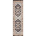 thumbnail image 4 of Well Woven Vera Bohemian Vintage Blue Tribal Diamond Medallion Pattern Runner Rug (2'3" x 7'3"), 4 of 8