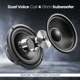 thumbnail image 6 of Power Series Dual Voice-Coil 4_ Subwoofer (6.5 600 Watts), 6 of 7