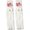 Red, variant on Cute Bunny Ears Furry Leg Warmers Fur Ball Bow Leg Warmers