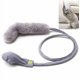 thumbnail image 1 of Juguete para gatos, juguete para gatos con simulación de movimiento manual, juguete interactivo para gatos, juguete de peluche con hierba gatera para masticar (cola de perro) Rojo Verde, 1 of 1