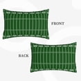 thumbnail image 2 of Uemuo American Football Field1 Print Throw Pillow Case – Cozy & Soft Cushion Cover, Hypoallergenic Pillow Case for Sleeping, Perfect for Women with Envelope Closure-20"x30", 2 of 6