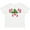 AA-White, variant on Candy Canes and Holly Christmas Boys or Girls Toddler T-Shirt