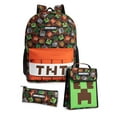thumbnail image 1 of Minecraft Unisex Kids Multicoloured 3 Piece Backpack Set, 1 of 7