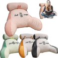 thumbnail image 2 of FYNDDIQ Reading Pillow for Bed Back Rest Lumbar Support with Arms, 2 of 4