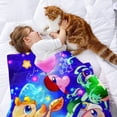 thumbnail image 2 of Kirby anti-pilling, suave, ligera, esponjosa y acogedora de lujo para hogar y cocina – Perfecta para niños y adultos,70X110cm, 2 of 6