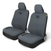 Cat CozyBlend Car Seat Covers, Blue Heather - Premium Jersey Fabric Seat Covers for Cars Trucks SUV, Universal Fit