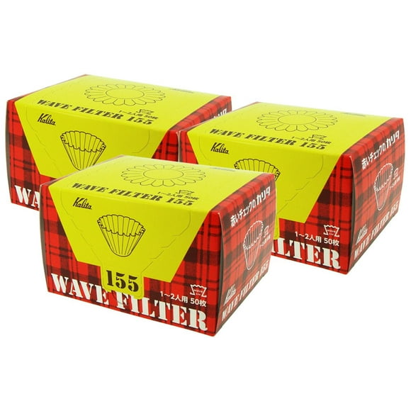 Filtro de papel para café Kalita Kalita Wave para 1-2 personas, 150 hojas