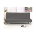 thumbnail image 5 of CJC Armless Sofa Bed Cover Stretch Spandex Futon Slipcover Folding Sofa Bed Cover with Elastic Bottom Solid Color Couch Cover Furniture Protector Without Armrests, 5 of 9