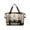 Khaki, variant on Travel Duffel Bag, Large Capacity Weekender Bags with Side Pockets Waterproof Sport Gym Tote Bag Spirit Airlines Personal Item Bag Foldable Carry on Luggage Overnight Bag for Women Men