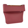 thumbnail image 1 of Organizador de espacio para asientos, accesorios interiores, cuero de PU, ajuste universal, almacenamiento en grietas Rojo, 1 of 5