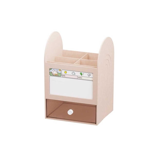 Seitruly Cajón multifuncional de alta resistencia para artículos diversos, escaparate, soporte de gran capacidad, estante de baño para el hogar y la Carpetas de archivos Rosa QY7149