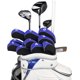 thumbnail image 2 of Fundas protectoras de neopreno para palos de golf 11 unidades CHAO multicolor, 2 of 5