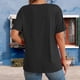 thumbnail image 4 of Camisetas de Manga Larga de las Mujeres Moda Casual Impreso Cuello Redondo para las Vacaciones de Navidad, Camisetas de Manga Larga de Ajuste Suelto para las Mujeres, 4 of 5