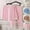 Pink, variant on ATOGUTA Clothes Girls 2-Piece PJs Set Soft Cozy Long Sleeve Top and Pants Sleepwear Size 9M-16, Coffee