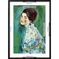 thumbnail image 5 of Art.com Portrait of a Lady Art Print by Gustav Klimt, Black Frame Wall Art, 21" x 29", 5 of 5
