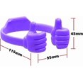 thumbnail image 4 of Thumbs Up Movie Watching Cell Phone Holder Lazy Bed Desktop Mount Stand Tool Black, 4 of 4
