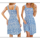thumbnail image 3 of Vestidos de Verano para Mujer 2025, Moda con Curvas, Vestidos Florales, Ropa para Vacaciones en la Playa. Flor Azul S, 3 of 6