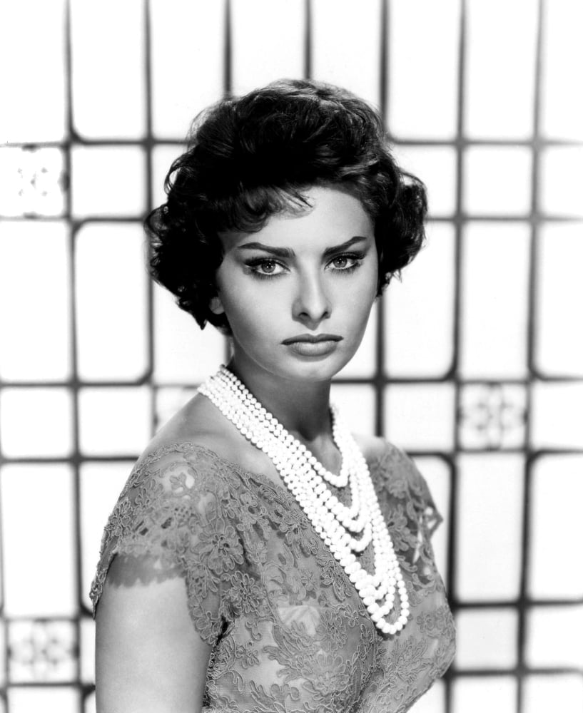 Sophia Loren Showing The Teeth 8x10 Photo Print 