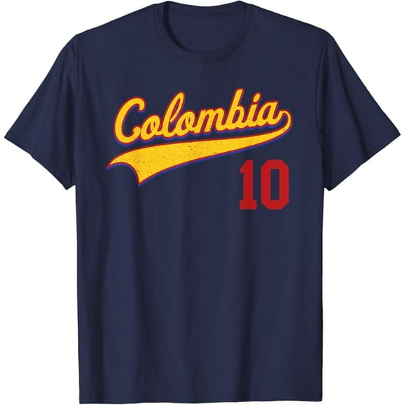 Colombia Baseball Jersey T-shirt Colombian Baseball T-Shirt