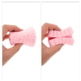 thumbnail image 4 of Unique Bargains 1 Pc Reusable Sponge Face Scrubber Thickening for Removing Makeup 4.33"x3.15" Pink, 4 of 5