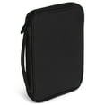 thumbnail image 2 of Cross Solid Blank Black Thinline Vinyl Zippered Bible Cover Case With Handle, 2 of 3