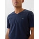 thumbnail image 4 of Camiseta GAP Everyday Soft con Logo y Cuello en V en Azul Marino Talla L, 4 of 4