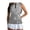 Bling Gray Print, variant on Knextrepoy Bling Sparkling Red Women V Neck Golf Shirts Trendy Sleeveless Zip Up Golf Tops Breathable Sweatshirt Workout Shirts Size XS
