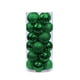thumbnail image 1 of 24 Uds. De adornos de bolas de Navidad inastillables de 6cm para árbol de Navidad, decoraciones para fiestas de cumpleaños y bodas Adepaton CPB-SSW183-7, 1 of 5