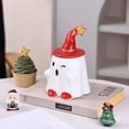 thumbnail image 1 of teapwant Halloween Coffee Mug Ceramic Pattern Ghostface Mug Coffee Cup With Lids Incandescent Halloween Ceramic Coffee Mug Theme Party For Family Friends, 1 of 8
