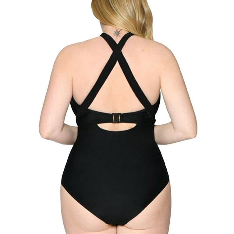 Curvy Kate Wrapsody Multiway Strapless Bandeau Underwire Swimsuit