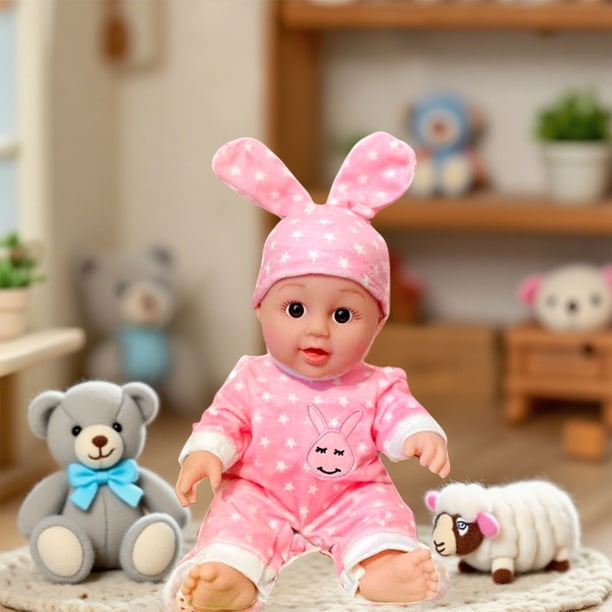 Juguetes para piscina, juguetes para bebés y niños pequeños, muñeca reborn, muñeca de vinilo, muñeca de simulación, muñeca de pijama, muñeca relajante que brinda felicidad a los niños, osito de peluch